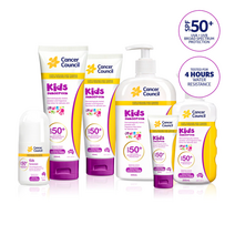 [호주]캔서카운슬 어린이 선크림 선스크린 SPF50+ 워터프루프, 110ml
