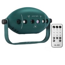 빔프로젝터 미니빔 빔프로젝트 휴대용 4k 캠핑용 스마트빔 디스코 조명 무대 USB 미니 DJ 사운드 톤 플래시 레이저 프로젝터 클럽 효과 축제 장식 72 패턴, 1.Green