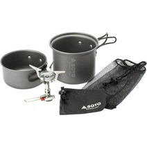SOTO 소토 캠핑 경량 싱글버너 쿠커 5개 세트 SOD-320CC, 단품