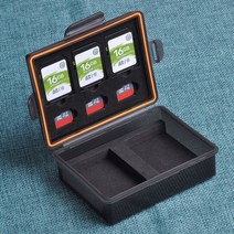 블랙박스용sd카드 nikon en-el14용 검정색 배터리 보관 MicroSD메모리, 1x 블랙 케이스