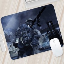 게이밍책상 pc방책상 콜오브 듀티 모던 워 페어 소형 마우스 패드 게임용 PC 게이머 매트 컴퓨터 사무실 노, 10 A10_01 LockEdge220x180x2mm