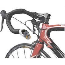 안전 sprintech 로드 드롭 바 백미러 자전거 미러 안전 자전거 미러 쌍 드롭바, 하얀