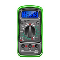 멀티테스터기 만능 디지털 전문 멀티미터 전기 LCD 전압계 AC DC 전압 OHM XL830L, 4.Green