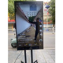라이브 방송 무선 대형 스크린 터치 모니터 유튜브, 32인치5G 강화초박형HD+삼각대 비터치스크린