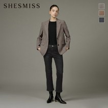 애플아울렛 쉬즈미스 SWWJKL31120 헤링본 테일러드 재킷