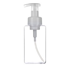 PETG 거품용기 사각 250ml 450ml, 450ml 투명