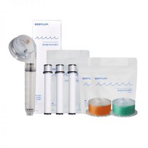 바디럽 6개월세트 퓨 비타 필터 샤워기+퓨어필터1box3개입+비타필터2개염소제거, ★MD픽★달콤한 쑥향(숲이끼)_[스파/식이유황]티 한