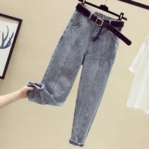 빈티지블루 배기 청바지