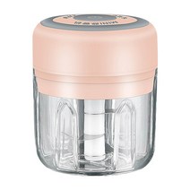 전기 무선 휴대용 마늘 생강 고기 견과류 식품 쵸퍼 분쇄기 블렌더, 유형1, 250ML