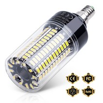 전구소켓 백열 볼 발열 전구 소켓 전원 LED E27 옥수수 램프 110V bomllas E14 홈 220V B22 lampada 조명 3.5W 5W 7W 9W 12W 15W 2, [01] Warm White, [21] B22 189leds 20W, [01] 3 Years Warranty