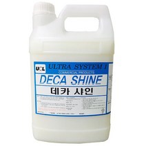 데카샤인 3.75L 바닥 광택제 건물 공장 바닥 수지 광택 코팅 왁스 울트라켐