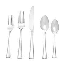 오네이다 Noble 20피스 일상 식기류 180 스테인리스 스틸 4인 서비스 은식기 세트