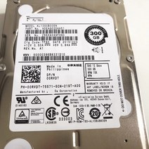 대덕DELL AL13SXB30EN 00RVDT HDEAG02DAA51 300G 15K SAS 12Gb HDD, 한개옵션0