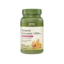 GNC 강황 투메릭 커큐민 1000mg 120정, 단품, 1개