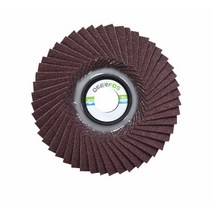 디어포스 그라인더용 날개페파 100MM 10개입 40방 날개사포 샌딩페파