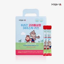 정원삼 6년근 고려홍삼정 365스틱 키즈 100포 1세트, 1개, 1000ml