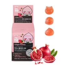마이니 셀프케어 콜라겐 구미 10봉 (복숭아맛), 마이니 셀프케어 콜라겐 구미 10