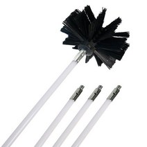 영앤동 연통 연도 청소 솔 전동 드릴장착 브러쉬 (A5248ea1314), 쿠팡 영앤동 2-청소폴대60cm