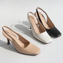 A2444 스퀘어토 슬링백 펌프스(225-250)