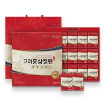 고려홍삼진흥원 홍삼절편 20g 15개입, 단품, 단품