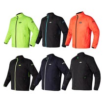 신제품!!! 아라이 바람막이 [라이더런 바람막이]오토바이 방풍 사계절 자켓 용품 바이크 라이더 점퍼 의류 상의, 01_블랙/블랙