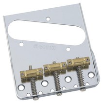 GOTOH TL 타입 브릿지 In-Tune 안장 크롬 (PBS-TC1SC) BS-TC1S-C, 1개