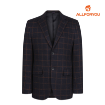[올포유] 남성 울혼방 헤링본 체크 자켓 AMKKI3454-915_G