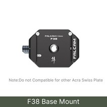 카메라 어댑터 악세사리 멀티툴 Ulanzi FALCAM F38 범용 DSLR 짐벌 Arca Swiss 퀵 릴리스 플레이트 클램프 퀵 스위치 키트 삼각대 슬라이더 마운트, 협동사, 베이스 마운트