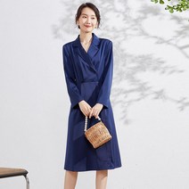 이보영 트렌치 정장 원피스 빅사이즈 큰 청담 하객 결혹식
