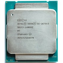 인텔 제온 E5 2673 V3 프로세서 2.4GHz 12 코어 30M LGA 2011-3 E5 2673V3 cpu쿨러 amd 인텔 라이젠 i7 i5, 한개옵션0