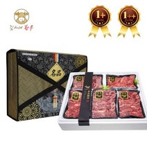 김씨네한우 마장동 한우 투뿔 찜갈비 4팩 선물 세트 설날 추석 명절 소고기 갈비찜, 1개