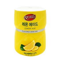 동서 리치스 레몬 에이드 550g 1개 파우더 아이스티 음료