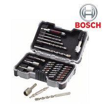 보쉬 CYL-3 콘크리트 드릴 비트 스크류 드라이버 세트 35P 2607017326 PH PZ SL H T