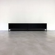 모디쉬갤러리 펜넬 심플 거실장 세트 2400, 거실장 1200 A (-449000원), 크림화이트