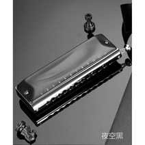 전문 크로매틱 하모니카 12 홀 C 키 GM-0648 입문용, 건메탈