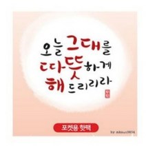 하팩 핫펙 포켓용 핫팩 100g국산손난로 KC인증 200개