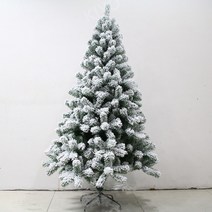 고터크리스마스트리 PE트리 버몬트트리 화이트 스프레이 눈장식 성탄트리, 1.5미터