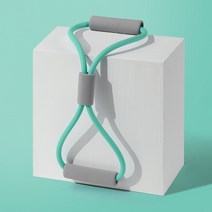엄선 바우처 피트니스 8자 스트링 스트링 스트링 스트랩 요가 기구 바디 오픈숄더 미백 스트레치, 업그레이드35파운드-그린, 1개