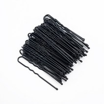 10 개/몫 30-60cm 나일론 Hairnets 보이지 않는 탄성 라인 헤어 그물 여성 가발 댄스 학년 테스트 직업 롤빵 스타일링, [05] U-Clips