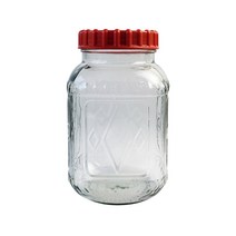대신 담금주병 유리병 매실병 과실주병 사각8L, 1개