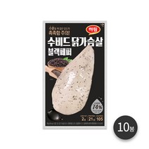 하림 수비드닭가슴살블랙페퍼 100g 10봉, 10개