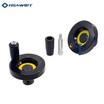 1 개몫 CNC 3D 프린터 T8 리드 스크류 T6 T10 사다리꼴 홀 직경 8mm 6mm 10mm 핸드 휠 63mm, 80mm