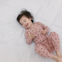 프린팅 내의 실내복 상하 세트 북유럽풍 심플한 부드러운 르밍띠끄