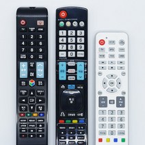 삼성 엘지 대우 TV 통합 만능 리모컨 [건전지 포함] LG BTV 비티비 KT 올레 유플러스 U+ 기가지니 헬로 SK 브로드밴드 스카이라이프 티브로드 비전 셋탑박스 셋톱박스 스마트 티비 리모콘, TV/셋톱박스 통합 리모컨+[건전지] 통합 만능
