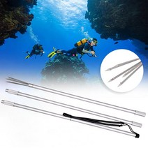 해루질 5지창 3단 작살 초경량 알루미늄 바디, 쿠팡오너클렌 본상품선택