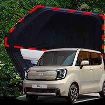 기어가 차박 모기장 방충망 신형 더뉴레이, SUV/RV-1열(좌+우)+세차타월