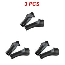 자전거 손잡이 커버 핸들 그립 인체 공학적 잠금식 바 산악 사이클링 미끄럼 방지 엔드 액세서리 개, 스타일 A 3 개