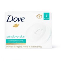 Dove 도브 센서티브 바 미국산 비누 8개입