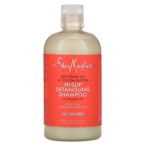 SheaMoisture (시어 모이스처) 하이-슬립 엉킴 방지 샴푸 레드 팜 오일 코코아 버터 399 ml (13.5 fl oz), 399ml
