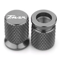 Tmax cnc 알루미늄 타이어 밸브 에어 포트 커버 캡 오토바이 액세서리 yamaha tmax t-max 530 2013 2014 2015 2016 2017 2018, (200004890)Titanium